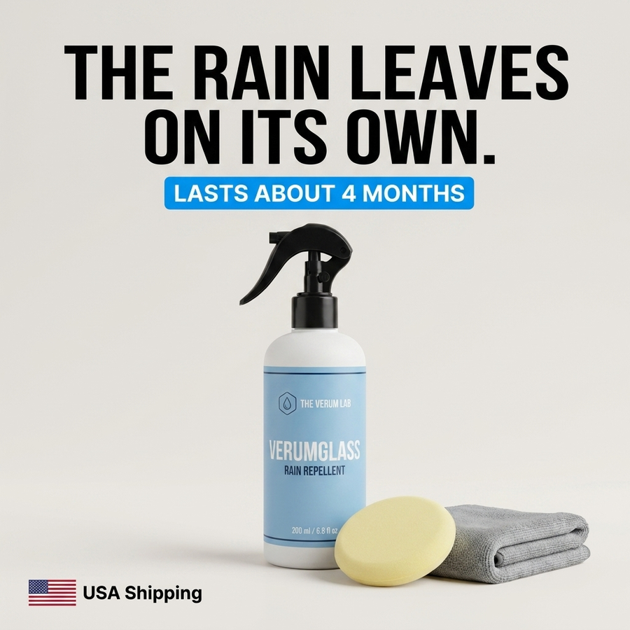 VerumGlass Rain Repellent